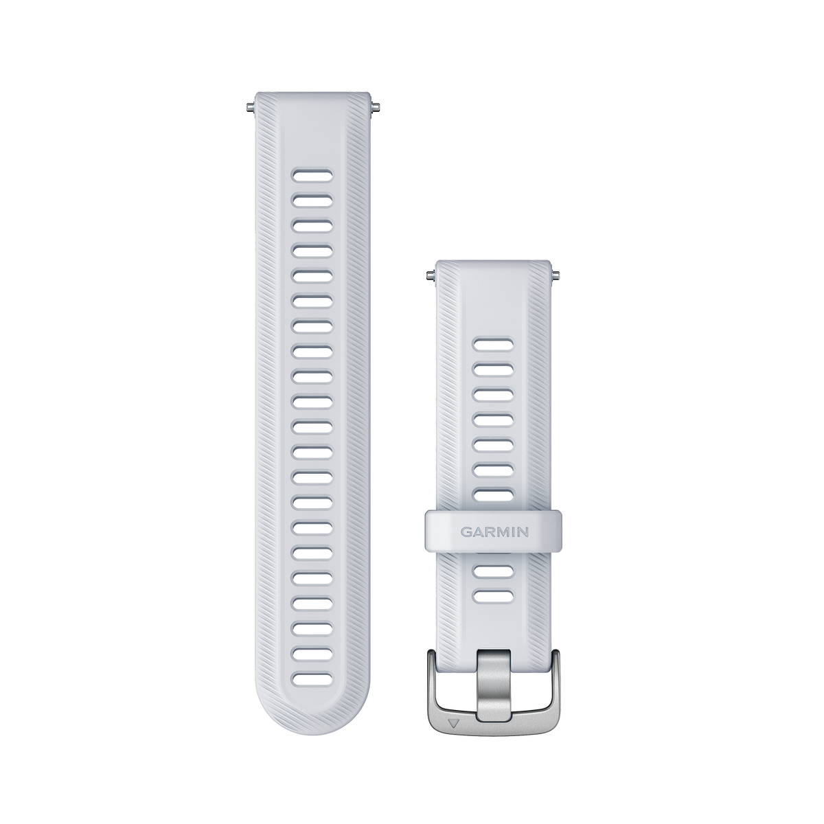 Garmin Urremme (Forerunner® 955), Whitestone med sølvfarvet hardware