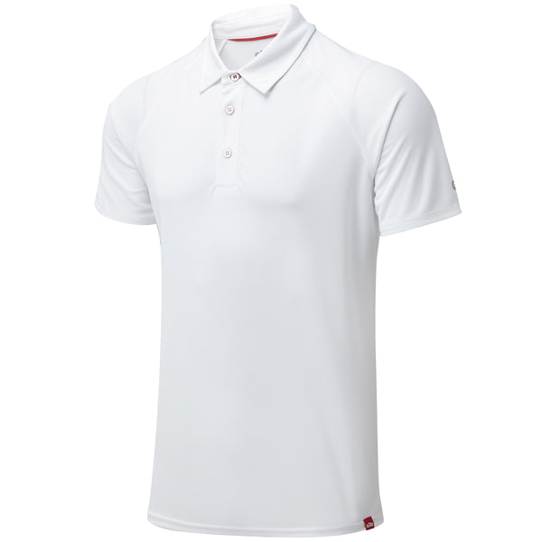 Gill UV008 Men's UV Polo Hvid Str XXL