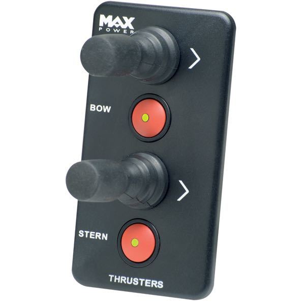 Joystik panel dobbelt 2 x Ø 51mm