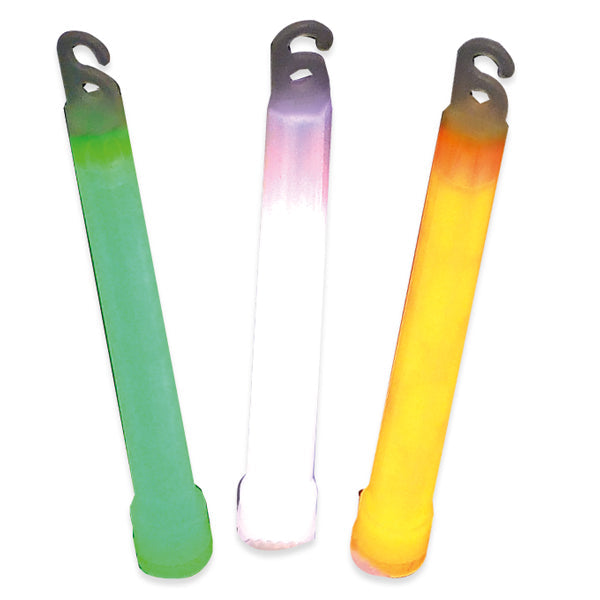 Knæklys 6" / 15cm grøn 12 timers lys