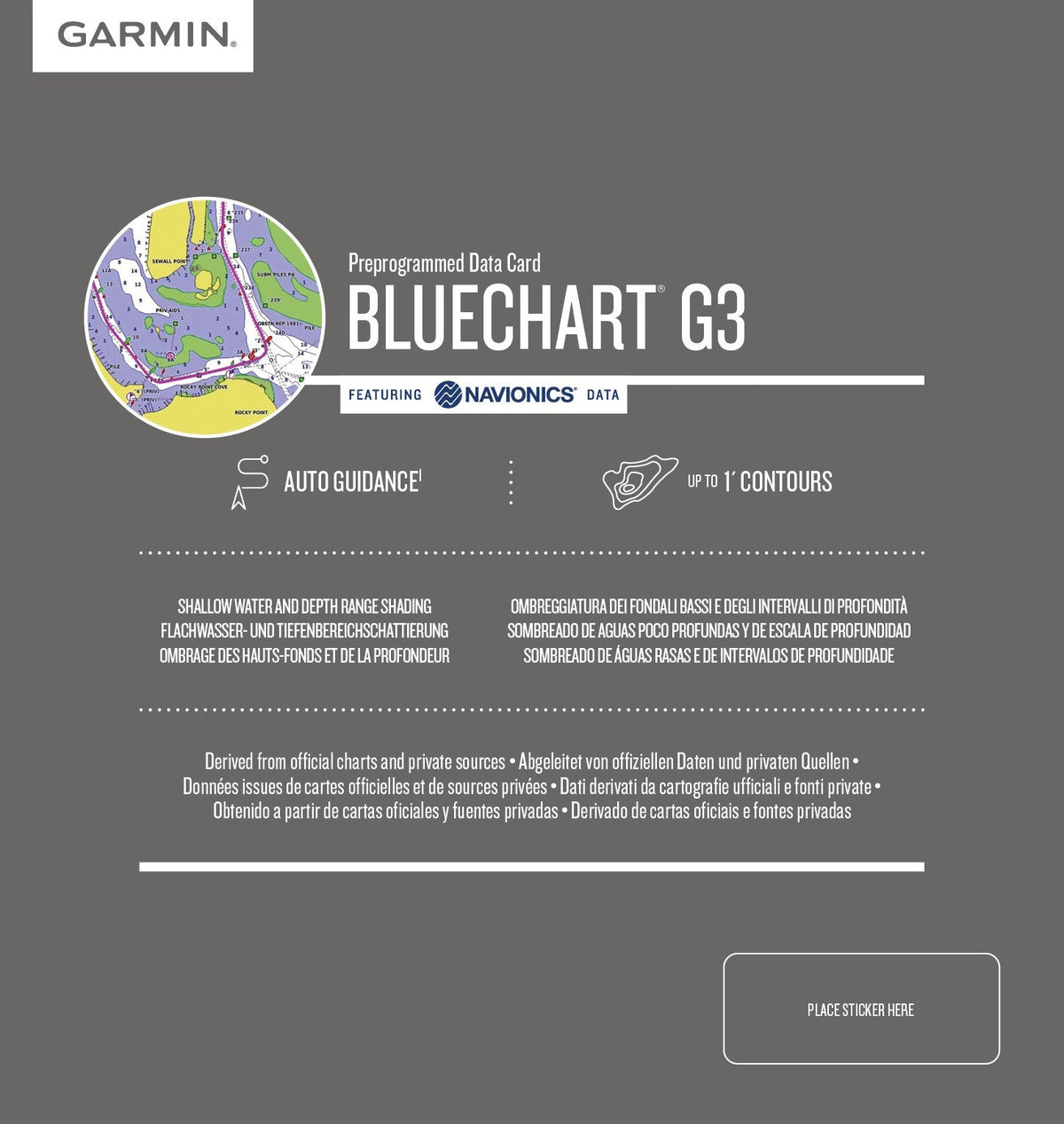 Garmin BlueChart® g3 HXEU002R - S/E UK-Belux Inland Waters