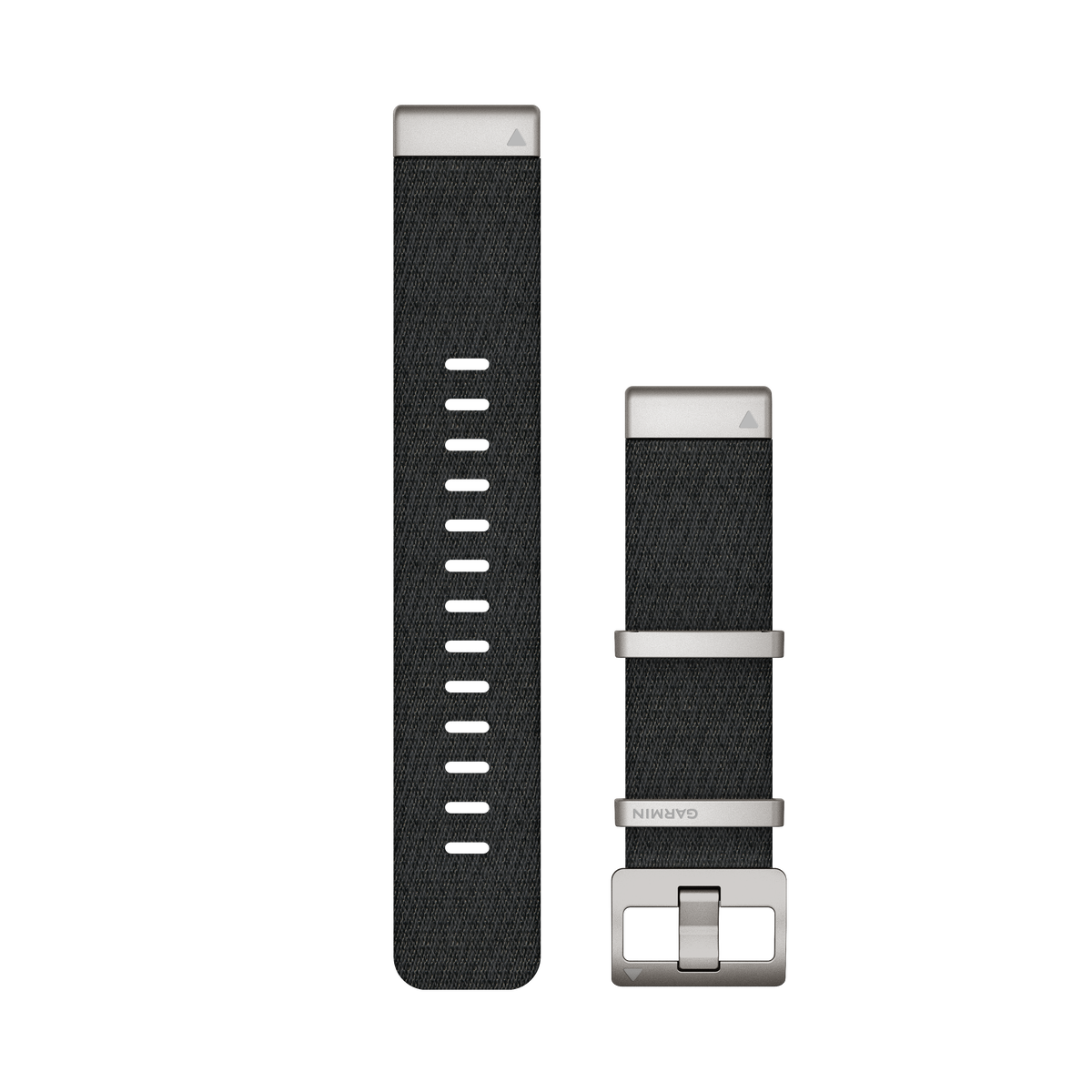 Garmin QuickFit® 22 urremme, Jacquardvævet nylonrem – Sort