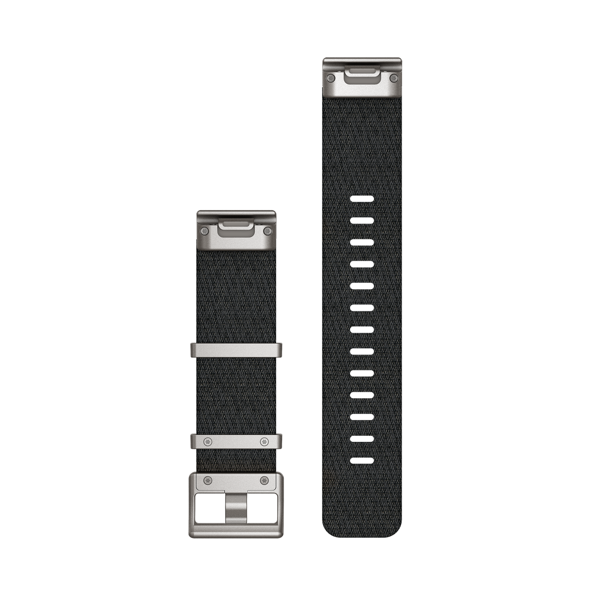Garmin QuickFit® 22 urremme, Jacquardvævet nylonrem – Sort