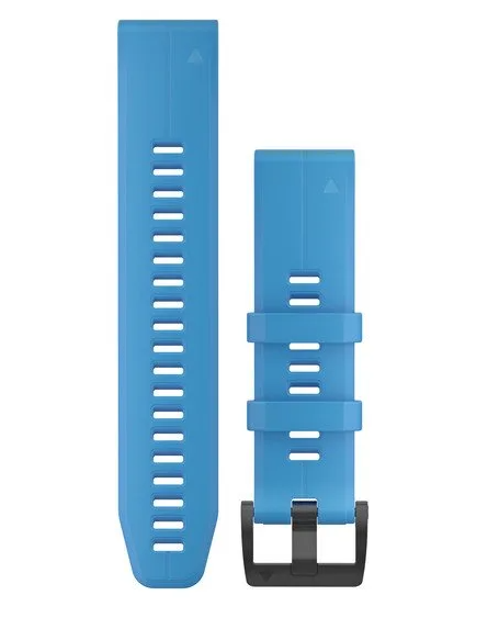 Garmin QuickFit® 22 urremme, Cyan Blue silikone