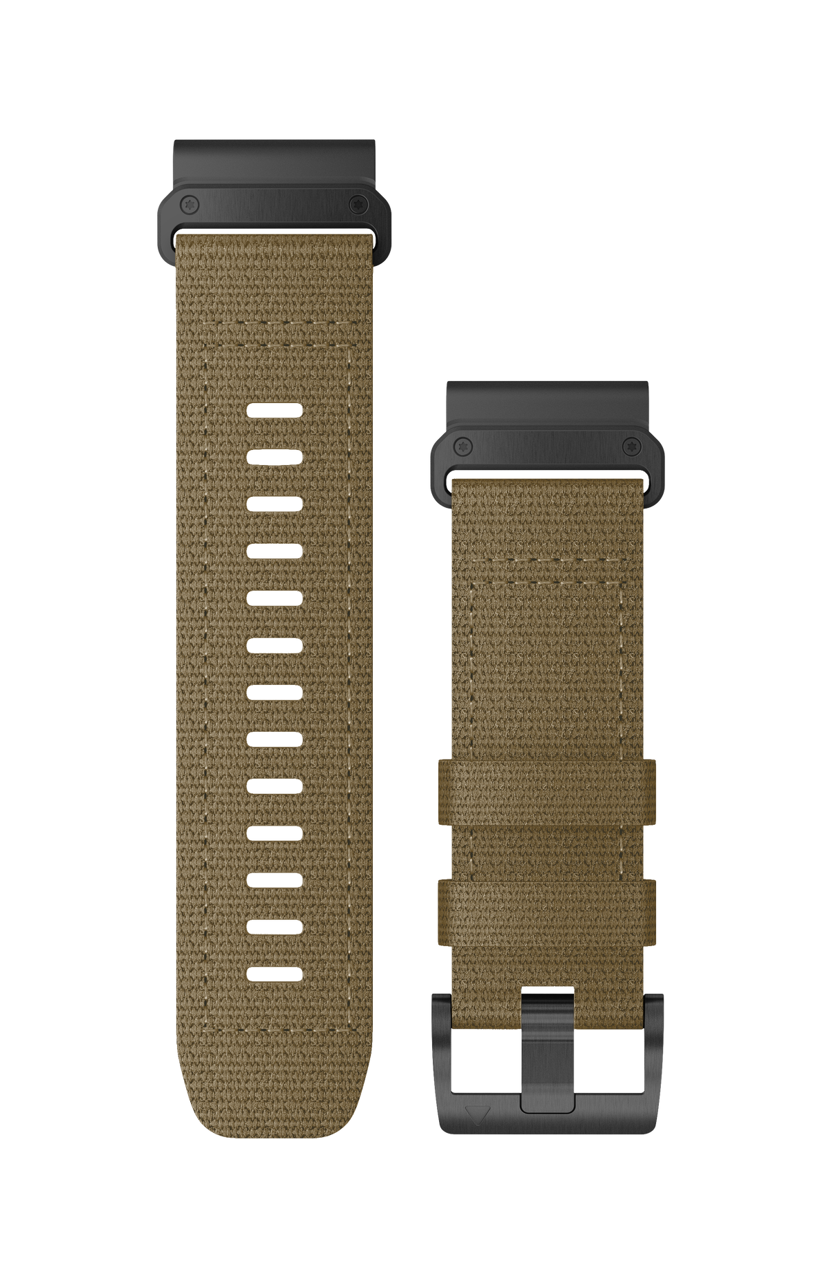Garmin QuickFit® 26 watch strap, Tactical Coyote Tan nylon 