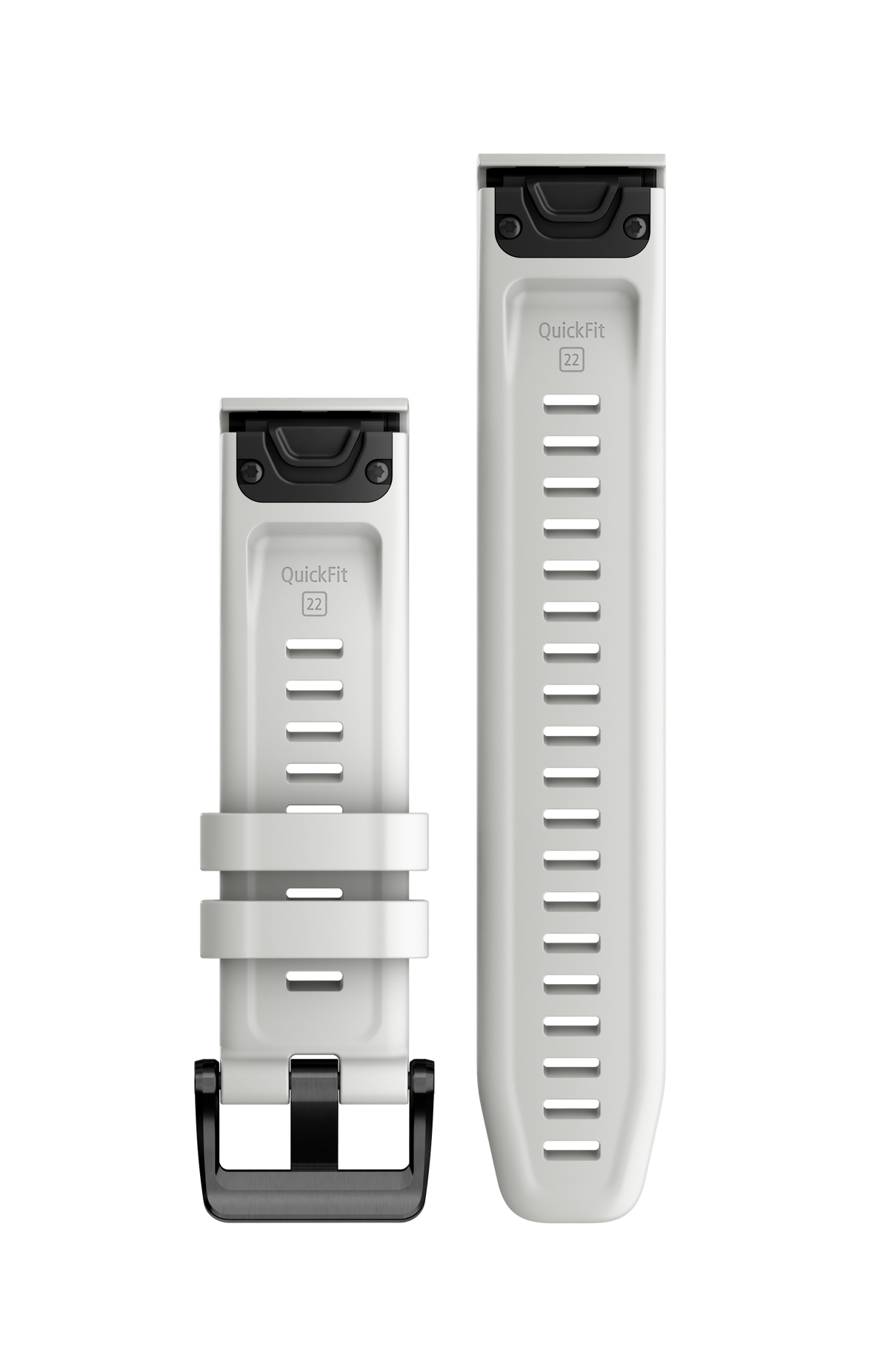 Garmin QuickFit® 22 Uhrenarmband, Carrara White Silikon 