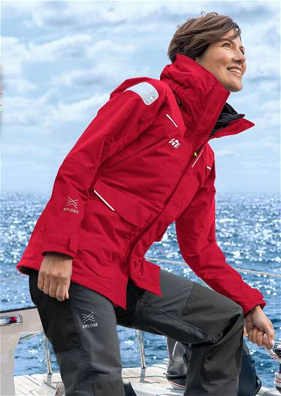 Gill OS25 Offshore Dame Jakke Red Str 20