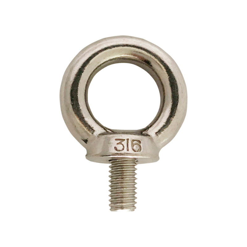 Karabinhage Mess M/Svirvel 225 Hb rundt Øje: 20 mm