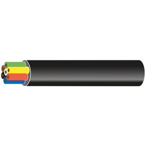 Anhängerkabel 7 Gelenke, 6x1mm2 + 1x2mm2 (schwarz) 100m