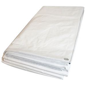 Krympeplast 180my hvid UV