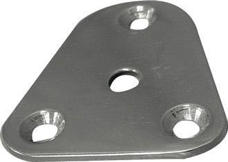 Bodenplatte RF-Stahl dreieckig 62 x 54mm