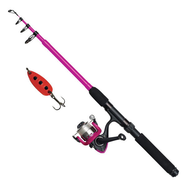 KINETIC Lille Viking teleskopstang Pink