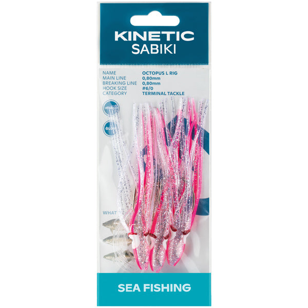 KINETIC Sabiki Torsk/sej 6/0 Pink