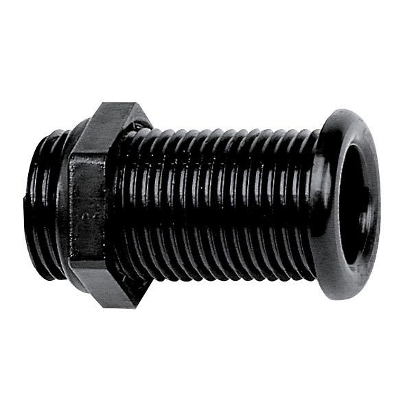 Bilge feedthrough black, l-62mm external Ø: 39mm in. Ø: 25mm