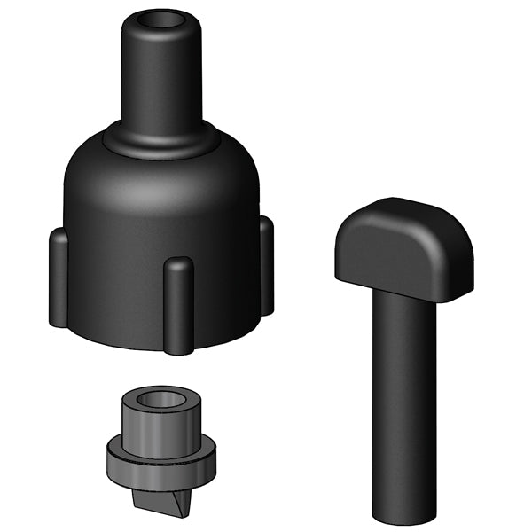 Trudesign Stud für Anti-Siphon inkl. Werkzeug schwarz