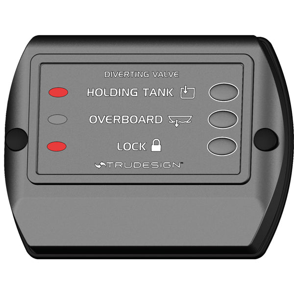 Elektrisches Y-Ventil von Trudesign mit Panel 12 und 24 V