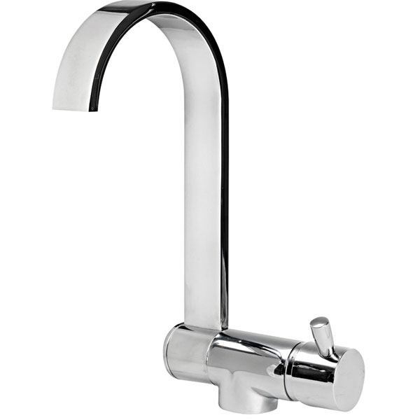Wasserhahn „slim“ mit Mischer kalt/warm