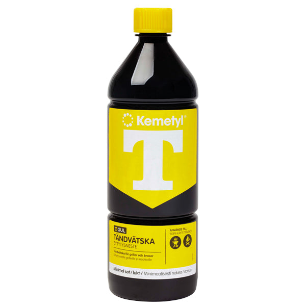 Kemetyl T-gul antændelsesvæske 1L