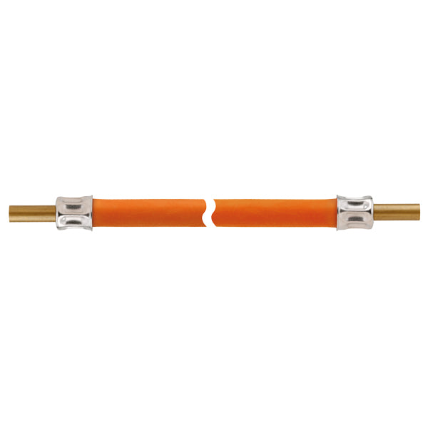 Gasslange 0,6m,  til 8mm studs i begge ender