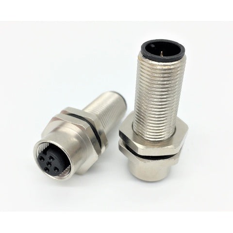 ODS M12 CANBUS/NMEA 2000 Panel-Stecker männlich-weiblich