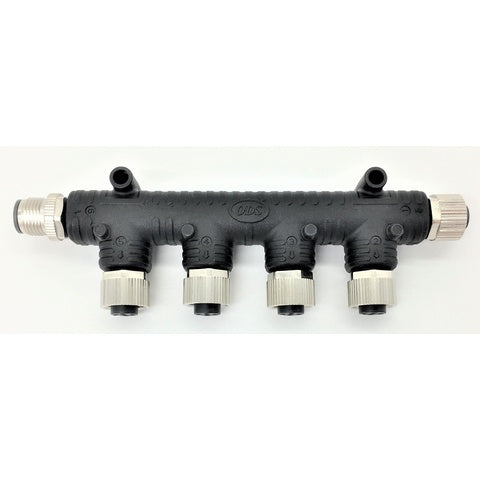 ODS M12 CANBUS/NMEA 2000 4-Wege-T-Stück