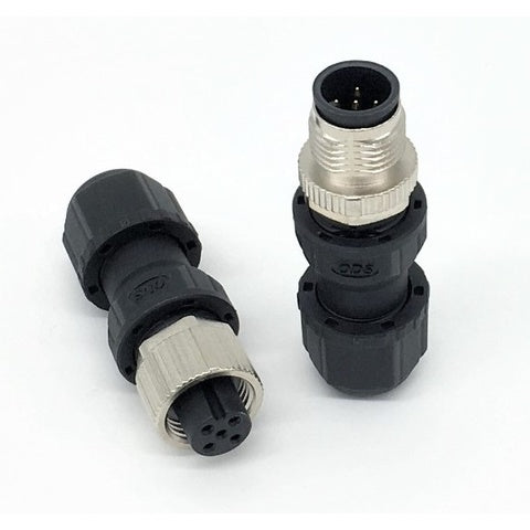 ODS M12 CANBUS/NMEA 2000 Han stik m. skrueterminering