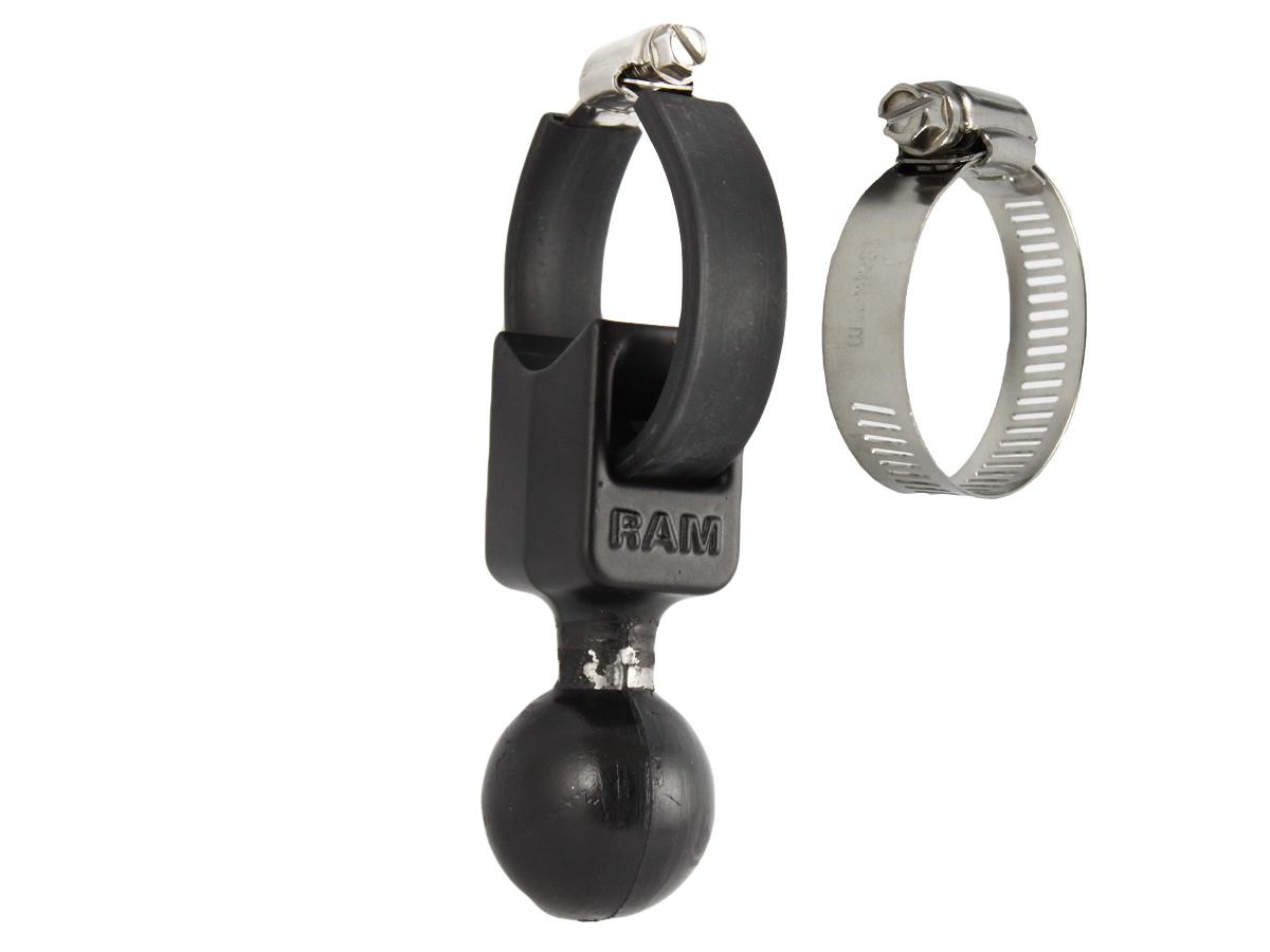 "Base med spændebånd 12-52mm rør str ""c"" (ram-108bu)"