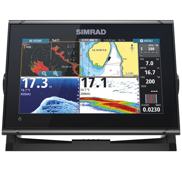 Simrad GO9 XSE, mit aktivem 3-in-1-Heckgeber