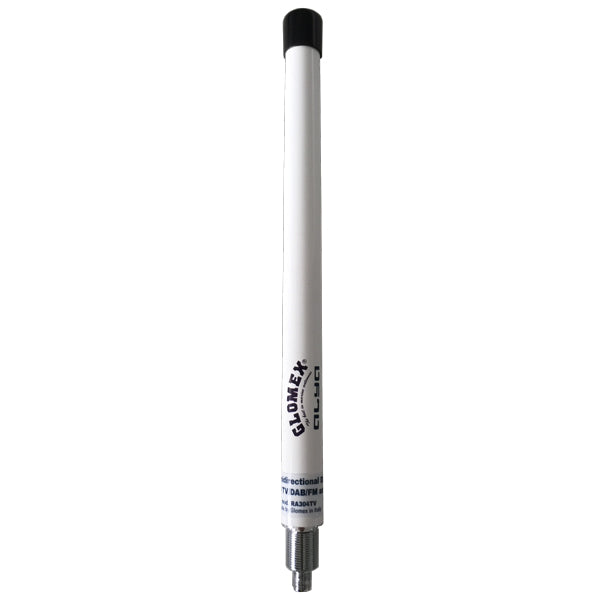 Glomex ALYA TV/FM/DAB 25 cm Antenne mit Kabel und Stecker