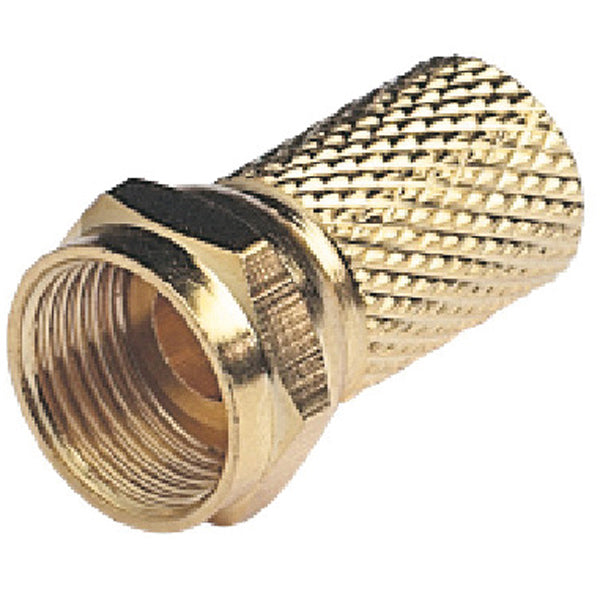 TV-Stecker für Koax-Goldkabel