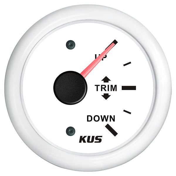 KUS-Trimmanzeige 0-190 Ohm Weiß