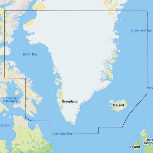 C-Map Y040 Discover, Greenland for Lowrance, Simrad and B&amp;G