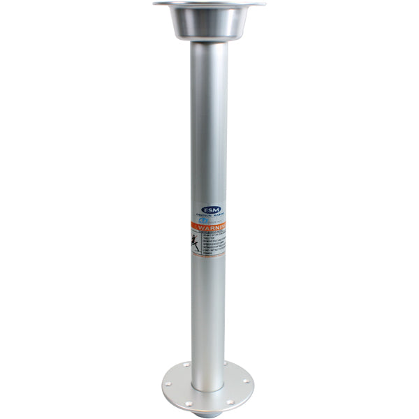 ESM bordsøjle flytbar h-685mm, nedbygningsbase Ø18cm