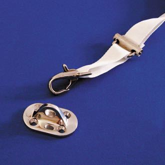 Tessilmare Made Set mit Halterungen für Fly Inox Bimini