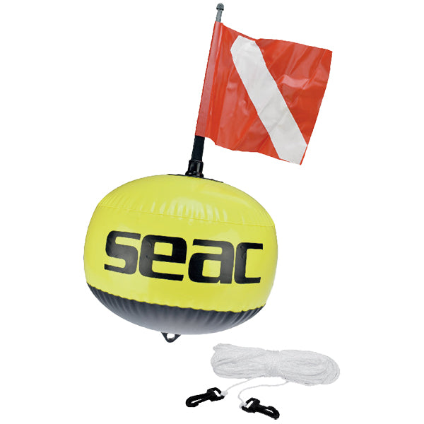 SEAC Tauchboje mit Flagge