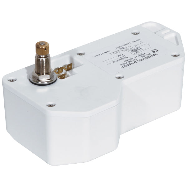 Viskermotor vandtæt hus, 12v m/25mm aksel