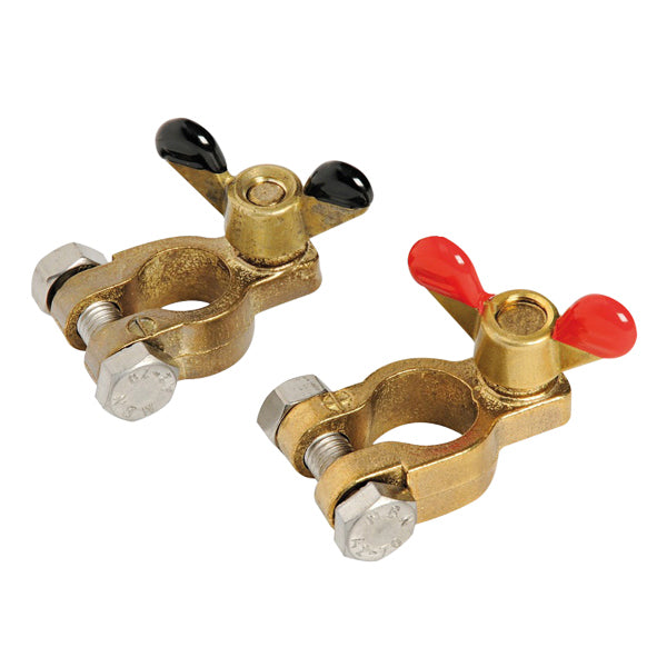 Universeller Bronze-Kabelschuhsatz 8/10 mm mit R/F-Bolzen und Schraube
