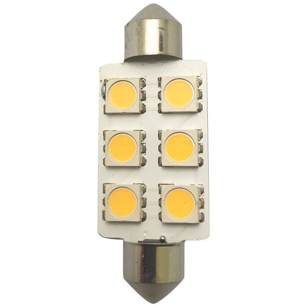 1852 LED pinolpære - 2 pak