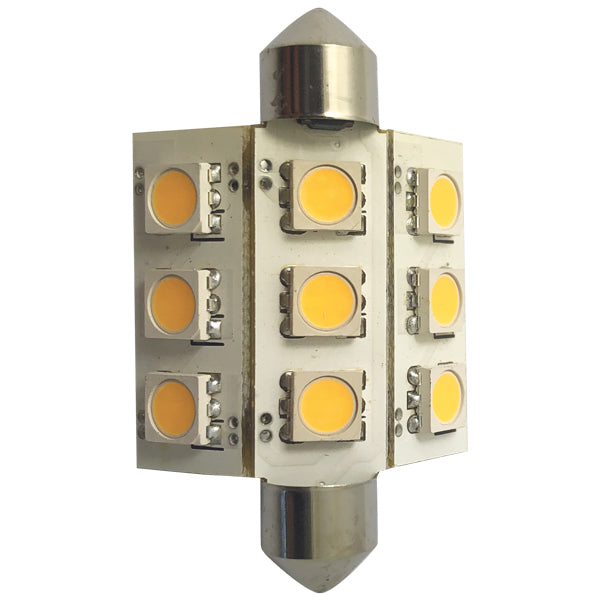 1852 LED pinolpære - 2 pak