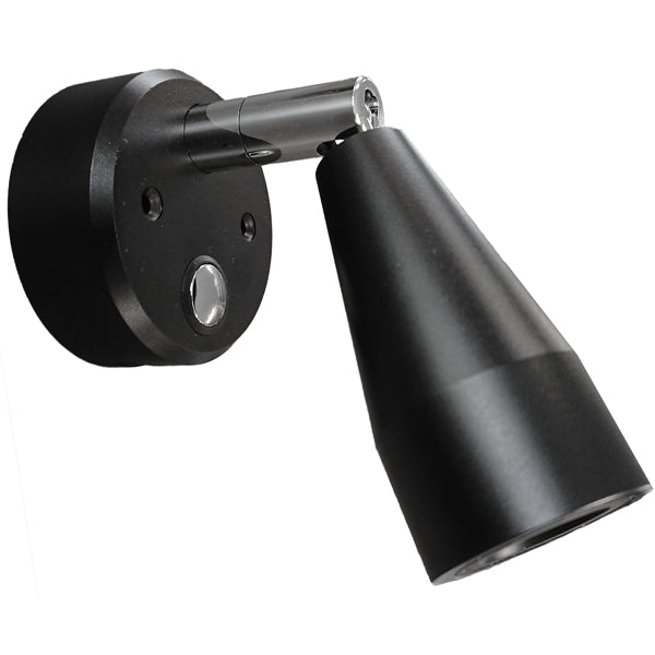 Casolux Mary Wall wall lamp alu. gray 10-30v