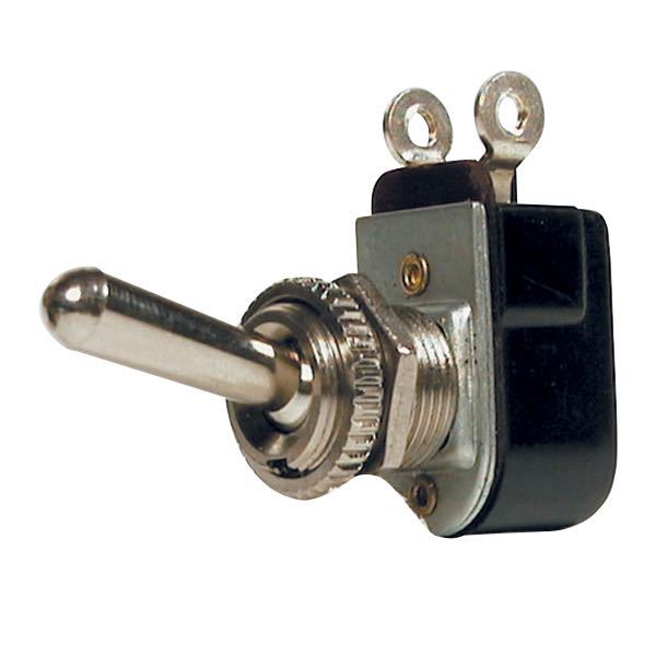Toggle switch 2 pole ø12mm