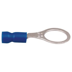 Flachstecker männlich blau 6,4x0,8mm 10Stk
