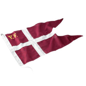 YF FLAG  65 cm. (34x65) broderet