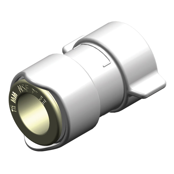 "Adaptor Female 1/2"" - 15mm, 2 stk"