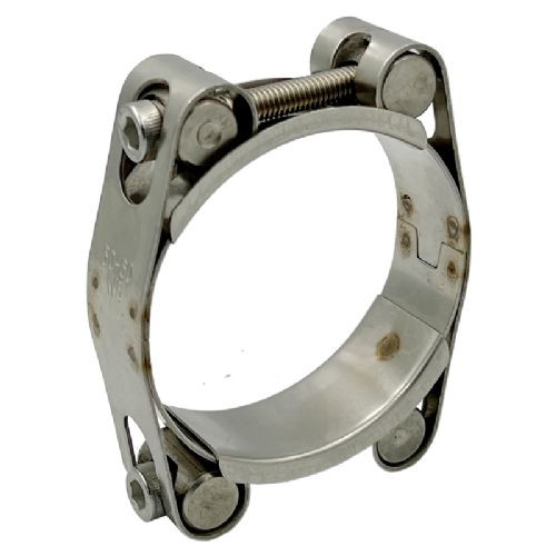 Spændebånd kraftig A4 29-31 mm  Bolt str. M6×50