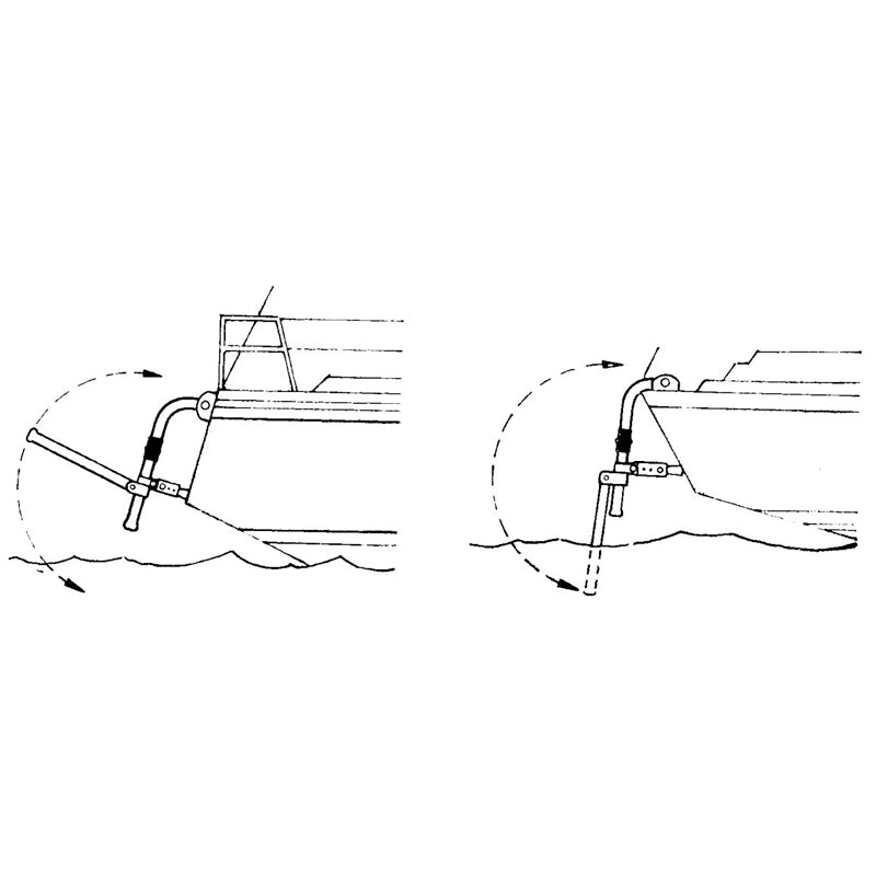 Badestige rf 3-Tr. S0530003 b:30cm   L:780mm     Comfort 90°