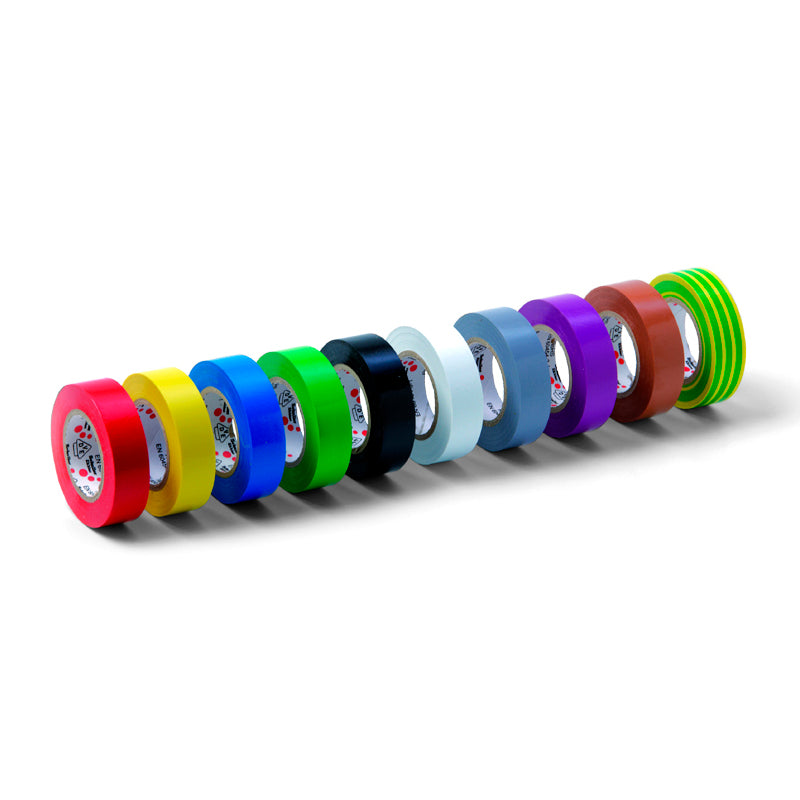 Isolierband 15 mm x 10 m grau 10 Stk./Pkg.