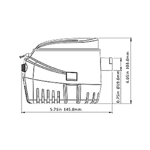 Seaflo Auto-Lænsepumpe 12v - 24v