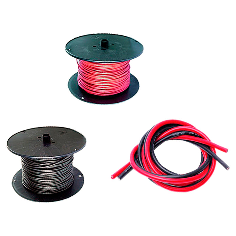 Monteringskabel fortinnet 2,5 mm² hvid   100 m