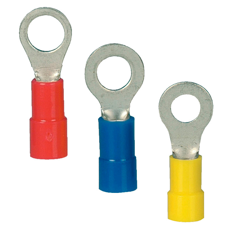 Ringkabelschuhe Gelb 4,0-6,0 mm² Abing M5 100 Stk